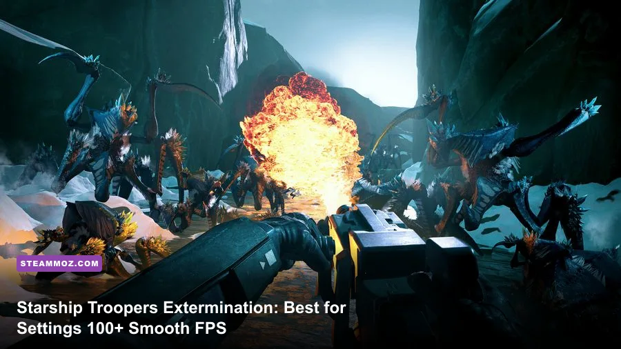 Starship Troopers Extermination 16-player base defense swarm