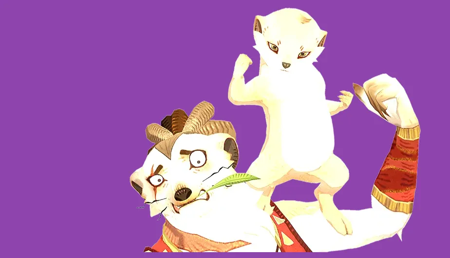 AFK Journey Thoran Odie Smokey and Meerky fighting enemies in story combat
