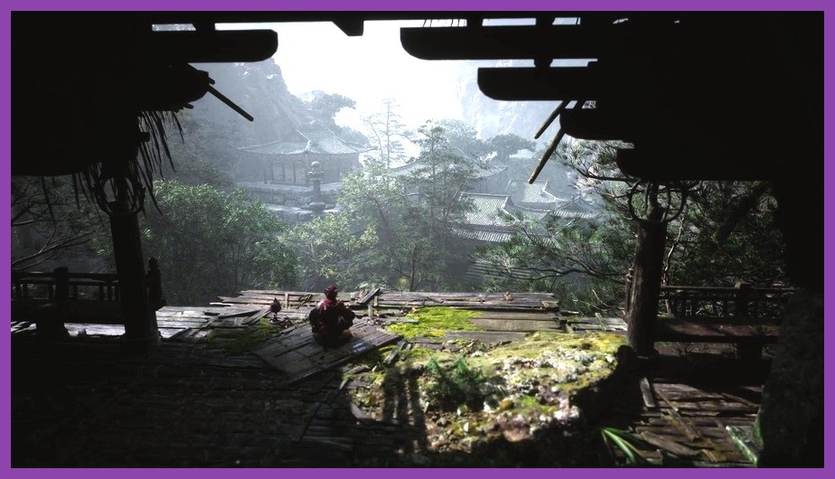 Black Myth Wukong The Bottom Pagoda Realm Meditation Spot location