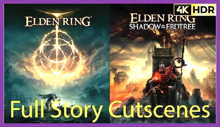 Cinematic cutscene revealing lore details in Shadow of the Erdtree DLC