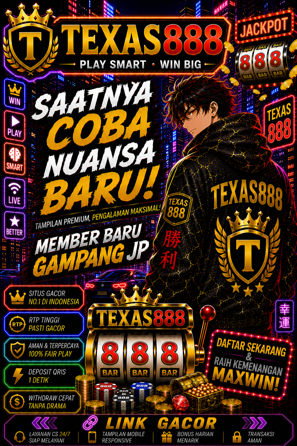 Texas888 : Rekomendasi Portal Pintasan Akses Login Jaringan Khusus Bebas Interferensi