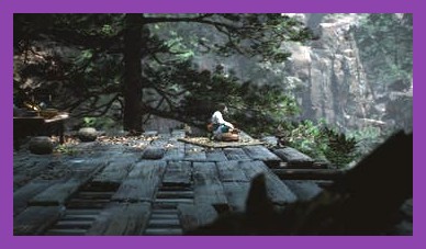 Black Myth Wukong The Cliff Black Wind Cave Meditation Spot location