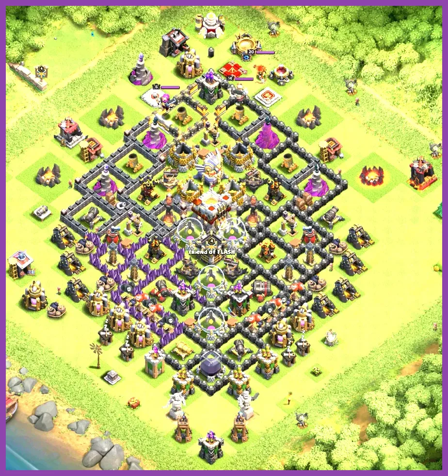Clash of Clans Builder Base fast-paced combat view