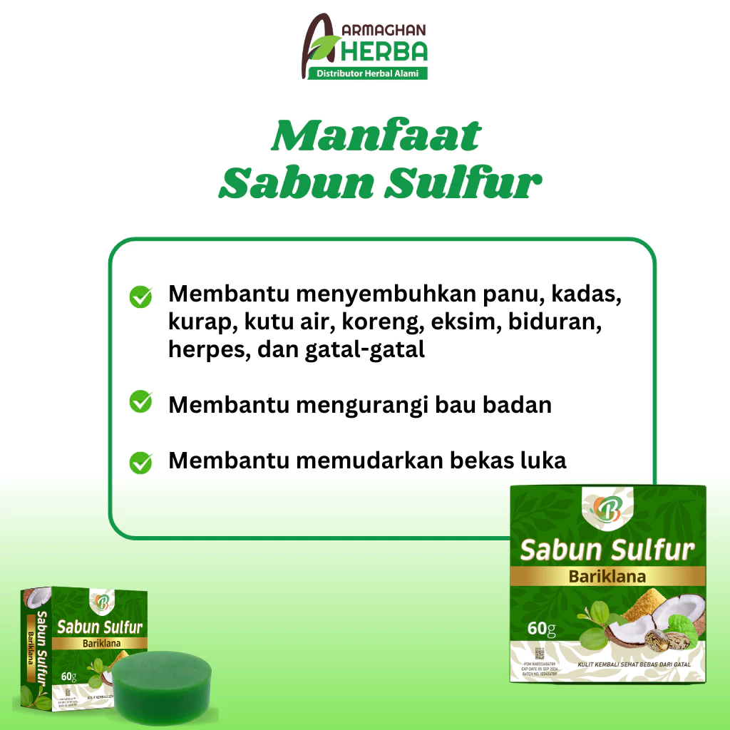 Sabun Sulfur Bariklana Untuk Apa Saja