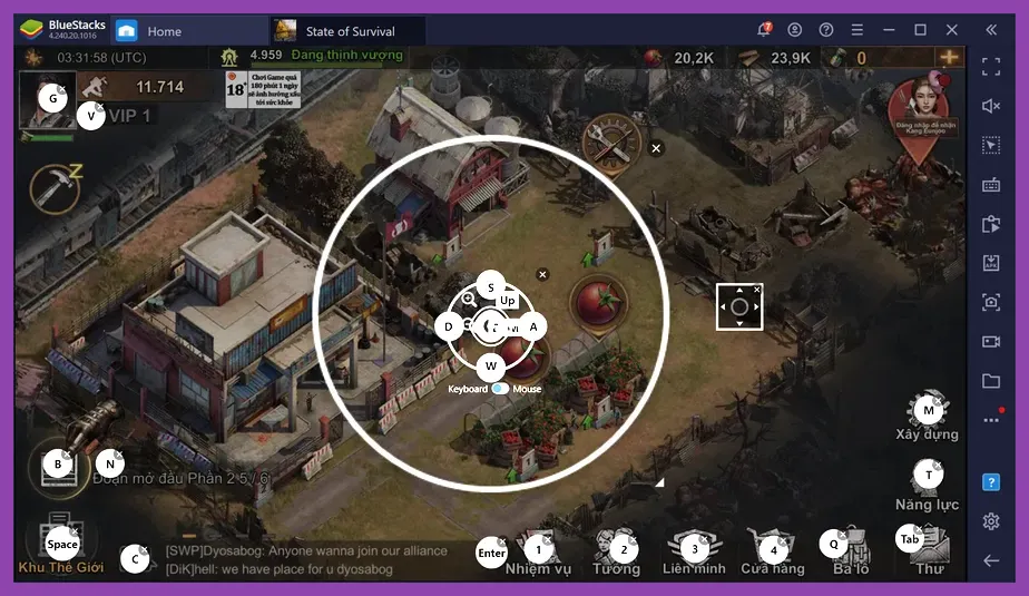 State of Survival infection zone combat featuring Sarge and Sgt. Woods