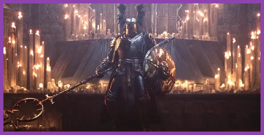 Tancred’s armor set from the Tower of Penance in Lords of the Fallen