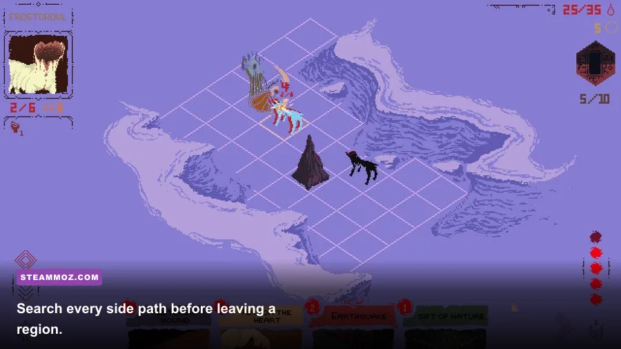 Death Howl forest region inspired by Nordic folklore