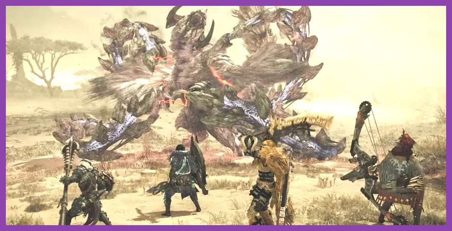 Multiplayer endgame hunt in Monster Hunter Wilds