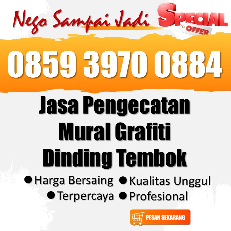 📞 WA 0859 3970 0884 - Harga Jasa Lukisan Mural Posyandu Pundong Bantul