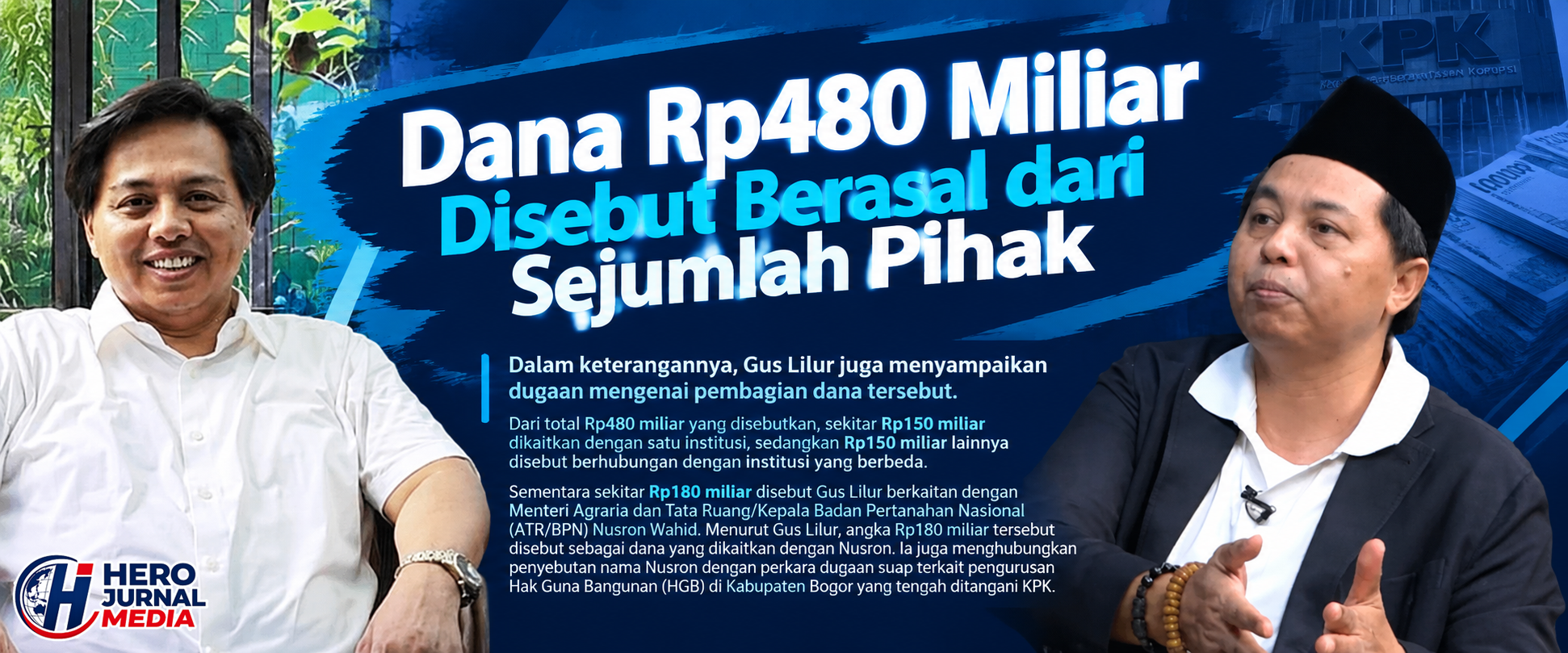 0 A Dana Rp480Miliar Sorotan KPK