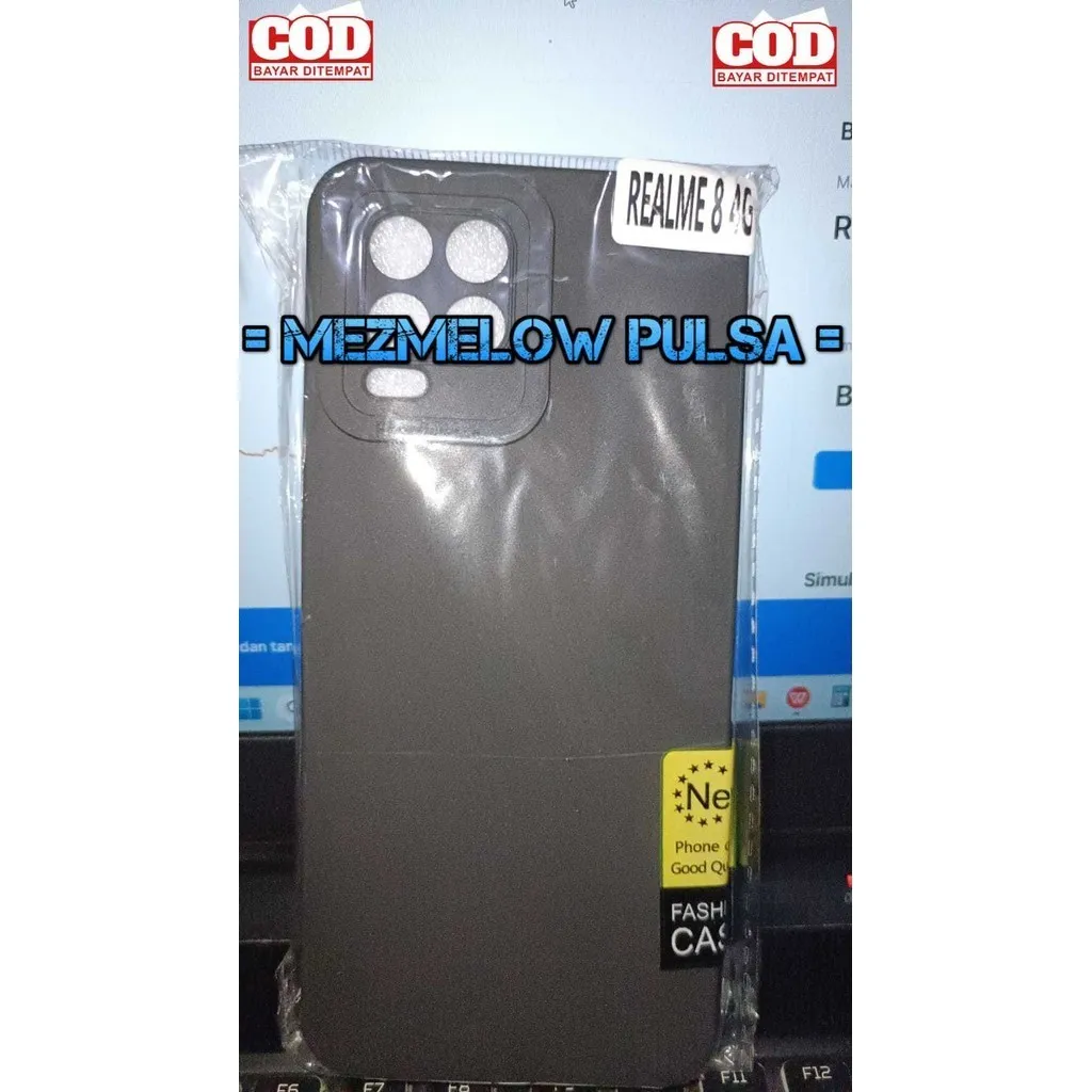 Caseng Silikon Pelindung Kamera Case REALME 8 4G / REALME 8 PRO 4G - Gambar 2