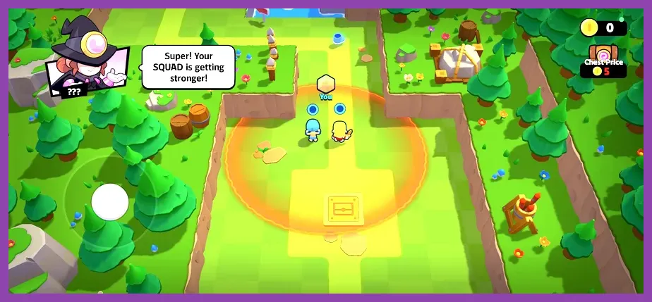 Endgame gem frenzy survival strategies in Squad Busters