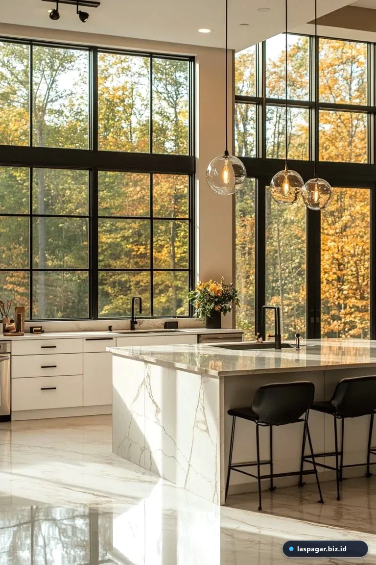 Desain kitchen set aluminium hemat biaya dan fungsional