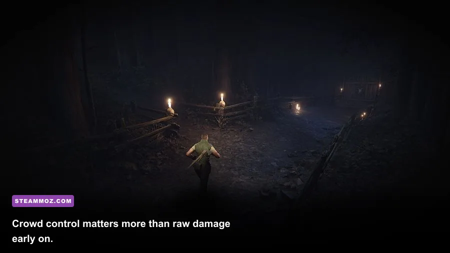 DARK Cult of the Dead combat encounter with multiple undead enemies