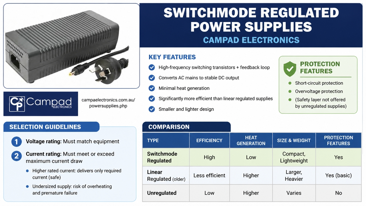 Regulated Switchmode Supplies