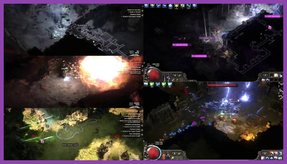 Endgame character build in Path of Exile 2