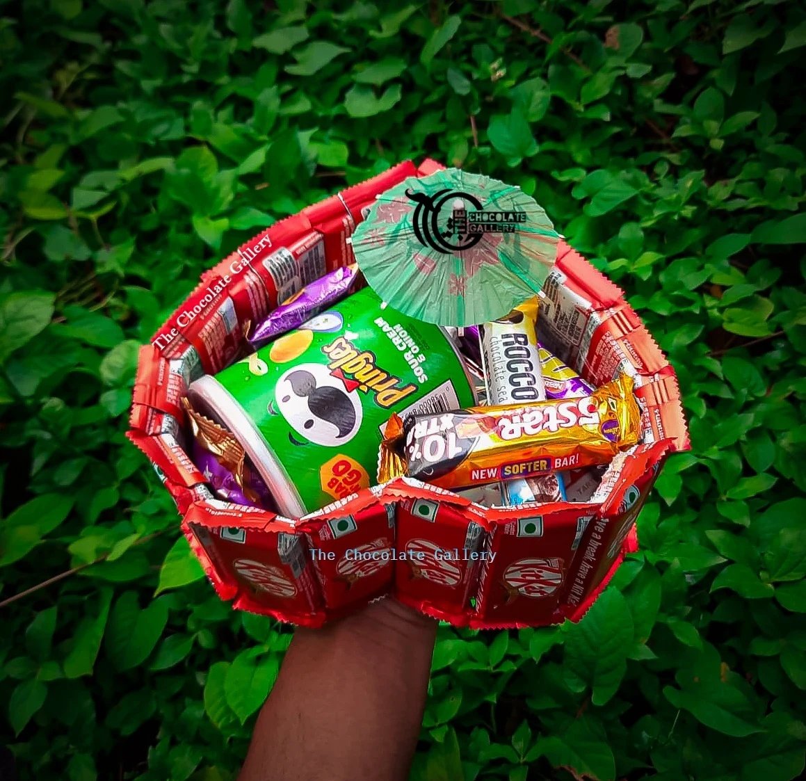 Beautifully wrapped chocolate packages