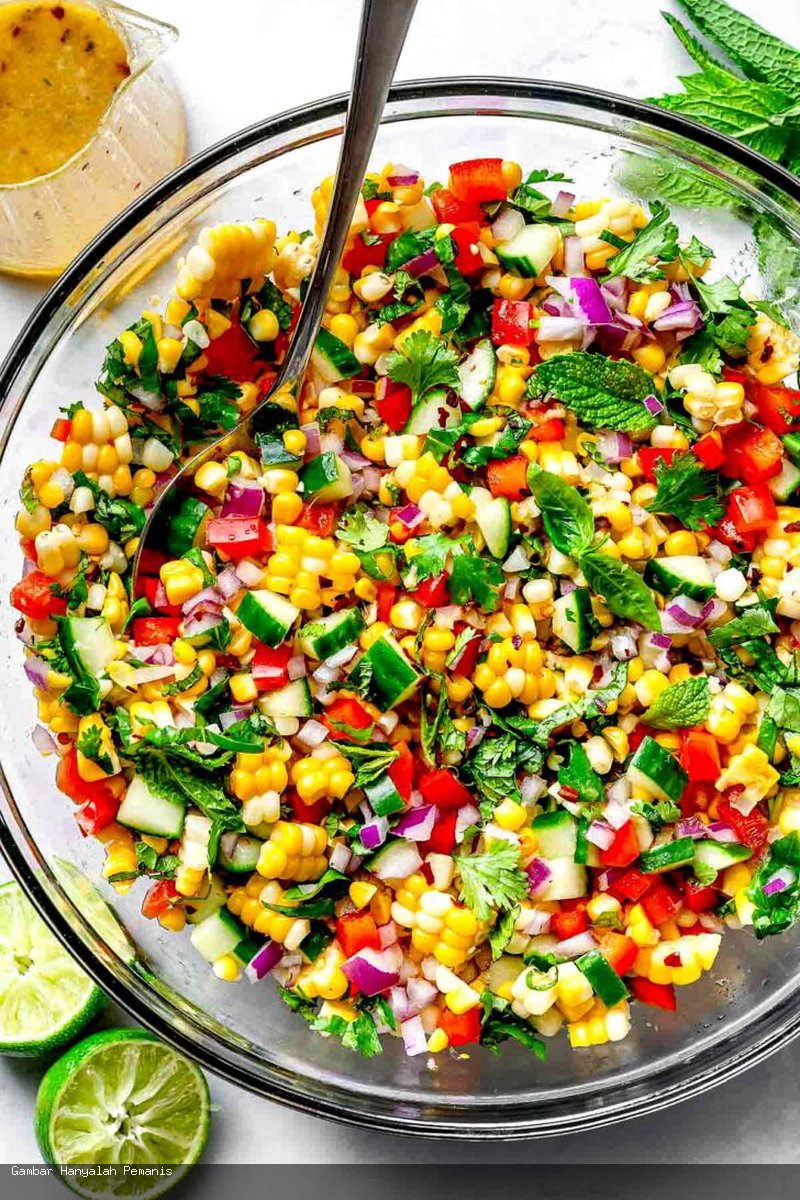 Resep Salad Jagung Confetti yang Mengagumkan