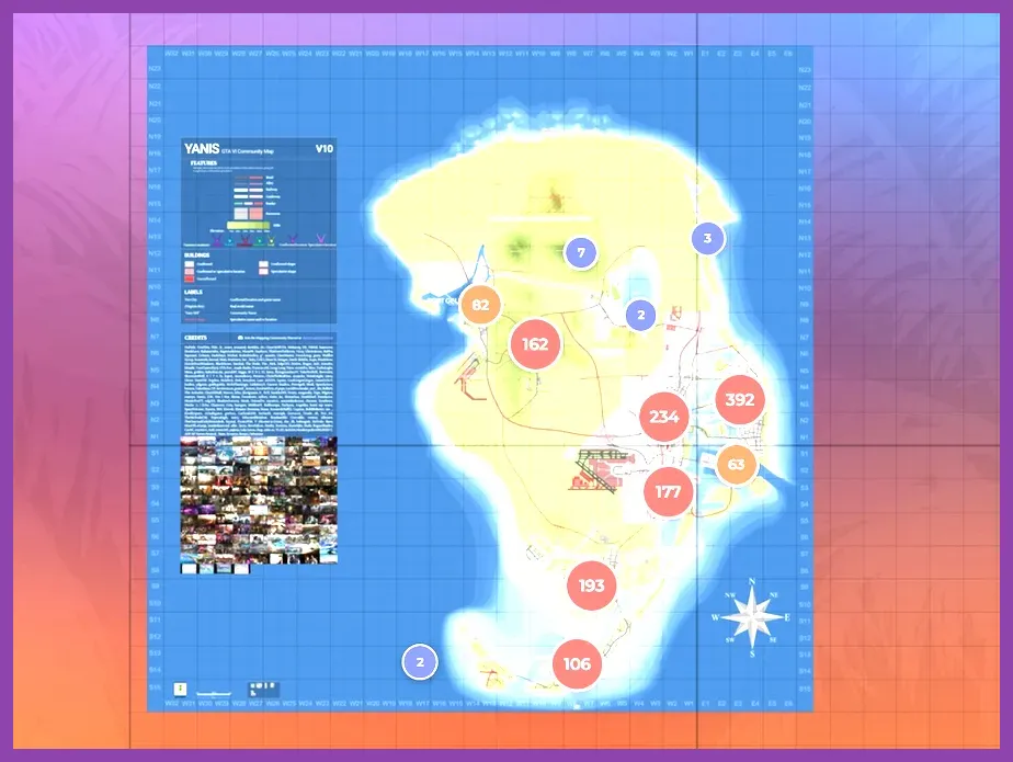 In-game map interface showing the Leonida region layout