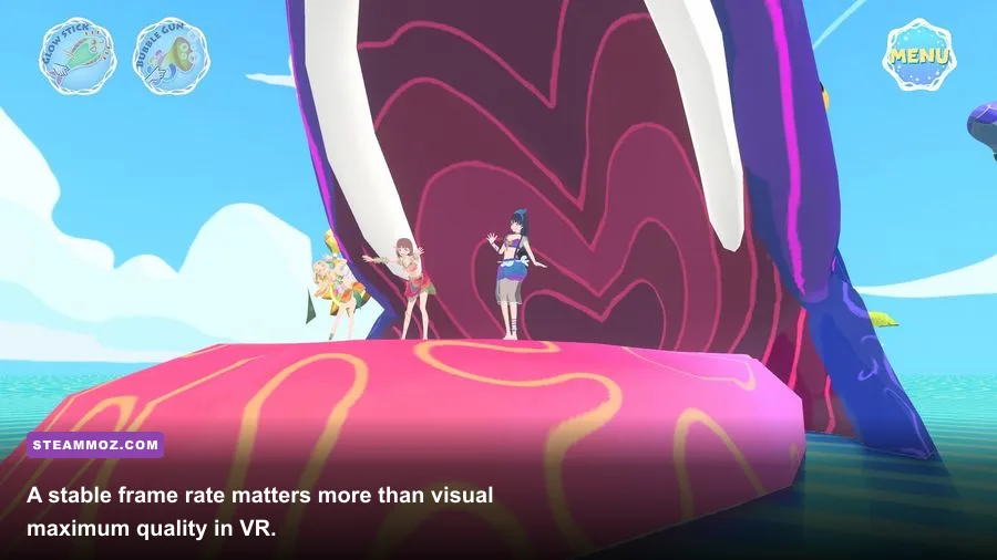 Hop Step Sing HopSummer 2nd Steam VR graphics and performance gameplay