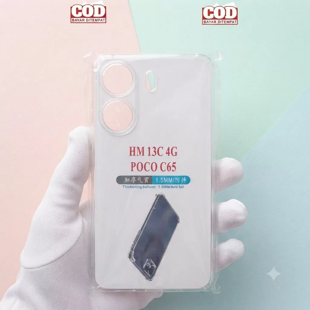 Silicone Softcase Transparant Clear Caseng XIAOMI REDMI 13C / XIAOMI POCO C65