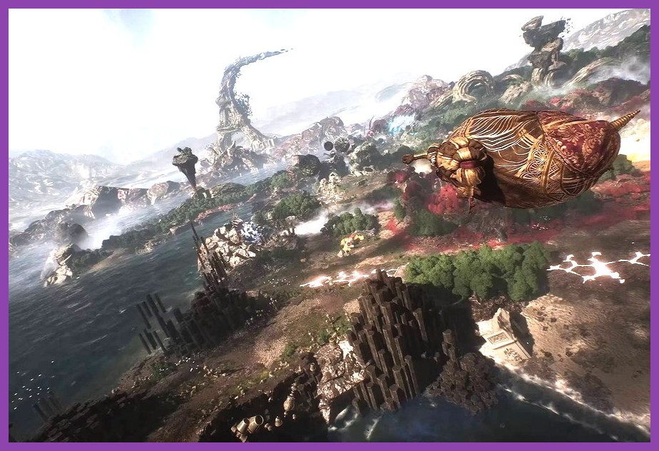 Exploration landscape leading to secret armor side quests in Expedition 33