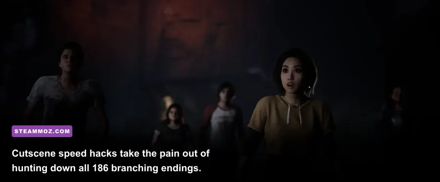 Counselors gathered around the campfire in Chapter 2 of The Quarry