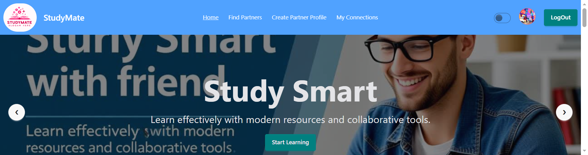 StudyMate Homepage