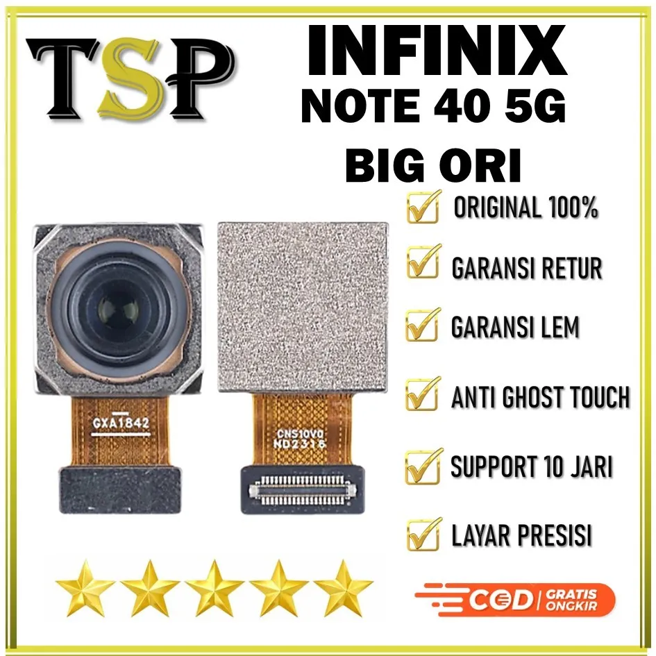 KAMERA BELAKANG / BACK CAMERA INFINIX NOTE 40 5G BIG ORI ORIGINAL 100%