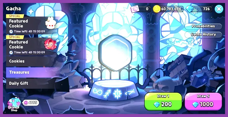 Cookie Run Kingdom treasures upgraded for bonus event stats