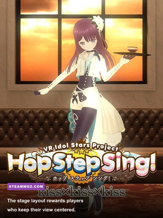Hop Step Sing! kiss×kiss×kiss virtual reality stage view