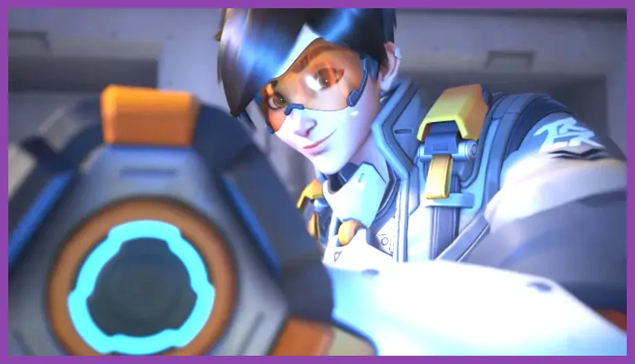 Tracer blinking and using pulse bomb in Overwatch 2
