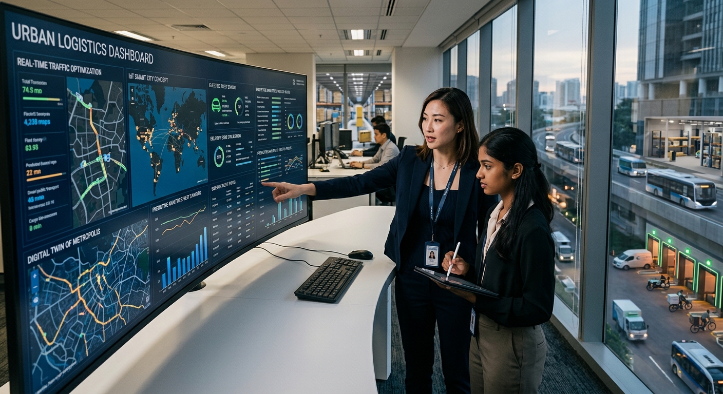 Smart Cities, to the Rescue of Logistics