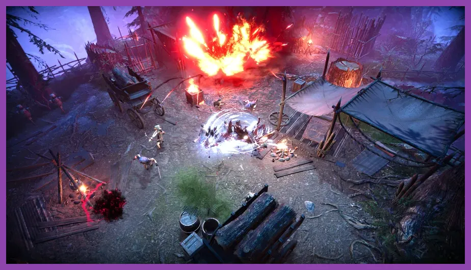 V Rising vampire boss combat encounter