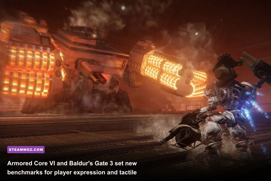 High-octane mech combat in Armored Core 6 Fires of Rubicon