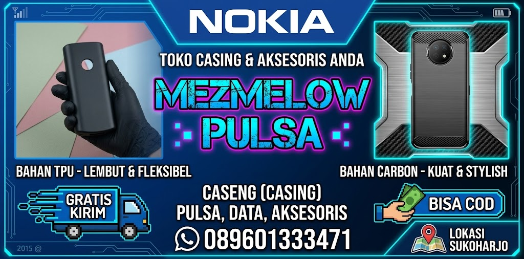 MezmeLow Pulsa: Yuk Beli Case TPU Hitam Softcase Nokia G42 5G, Bisa COD & Gratis Kirim di Jawa Tengah