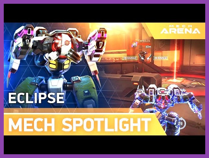 Eclipse mech activating Phase Cloak for stealth attack