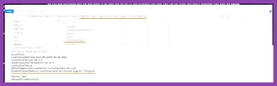 Engine.ini file modifications for Unreal Engine 5 performance enhancement