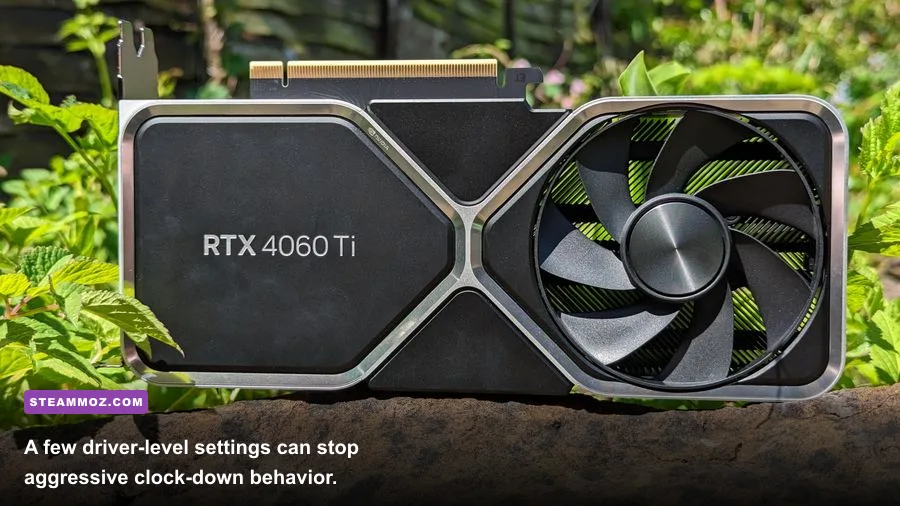 NVIDIA Control Panel settings for reducing stutter and low FPS