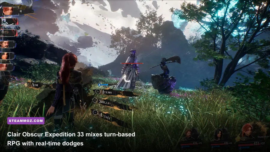 Clair Obscur Expedition 33 real time parry combat
