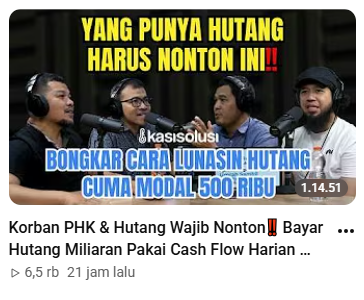Podcast Kasisolusi Terbaru
