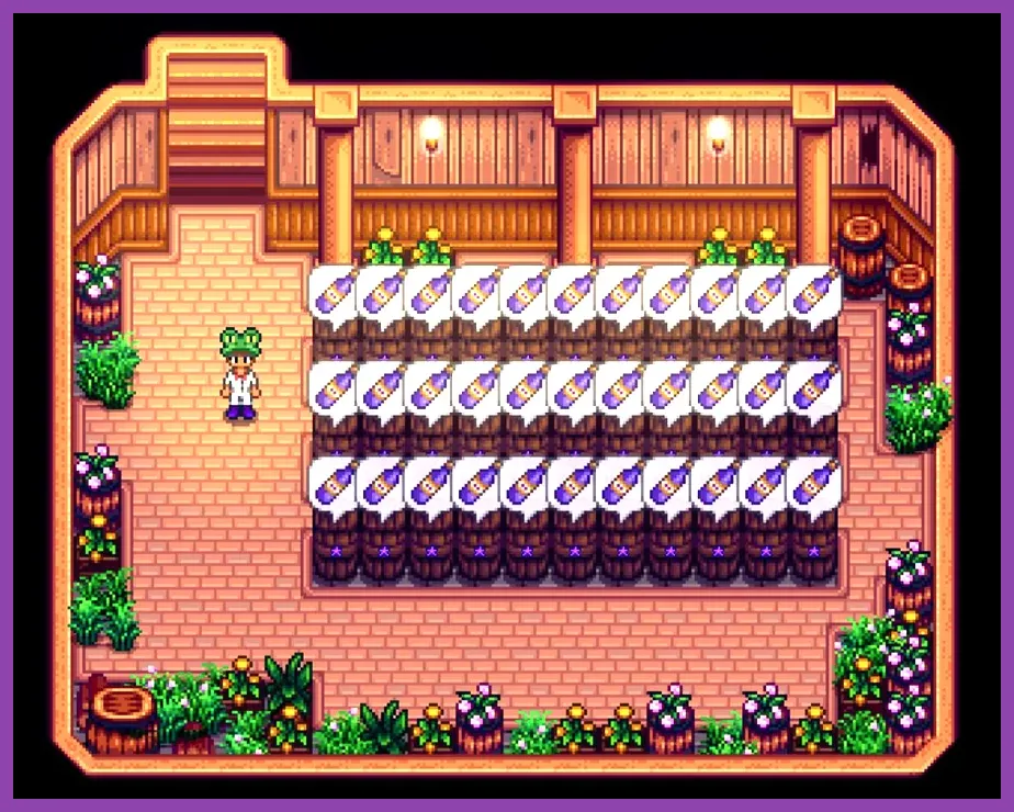 Stardew Valley fully upgraded farm setup
