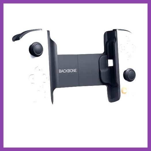 Backbone One PlayStation Edition controller attached to a smartphone