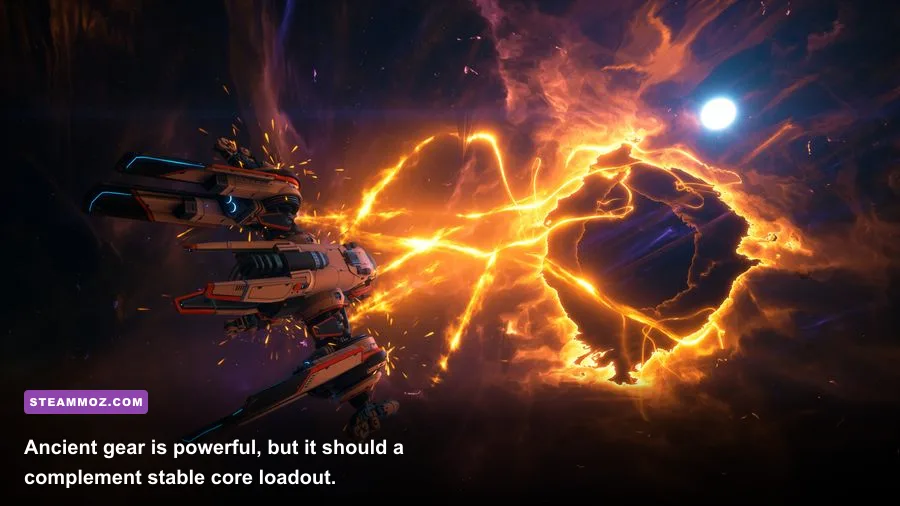 EVERSPACE 2 Wrath of the Ancients ancient technology weapon in space combat
