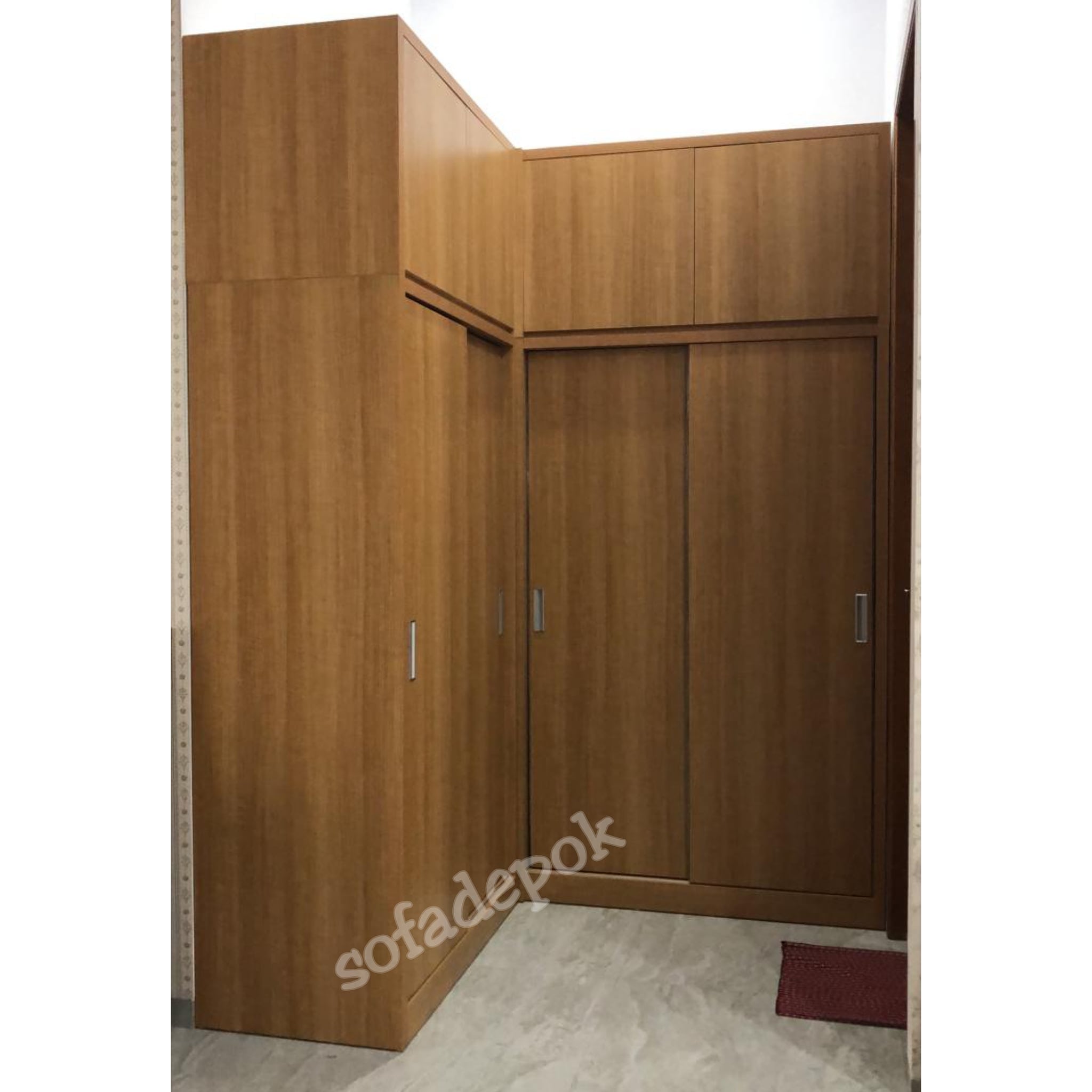 Lemari custom hasil pengerjaan Sofa Depok by Yenia