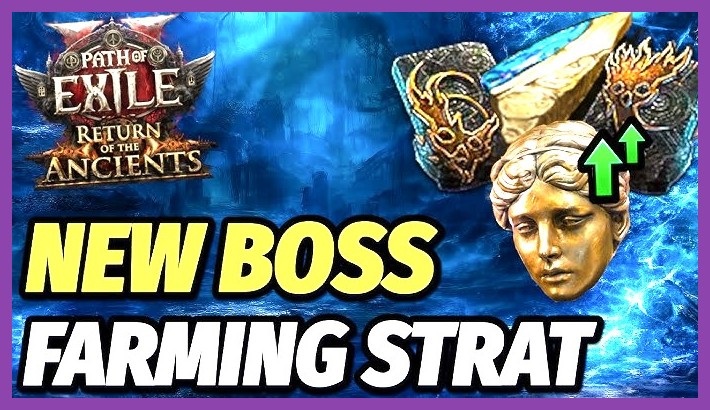 Defeated boss dropping gold coins and rare gear in Path of Exile 2