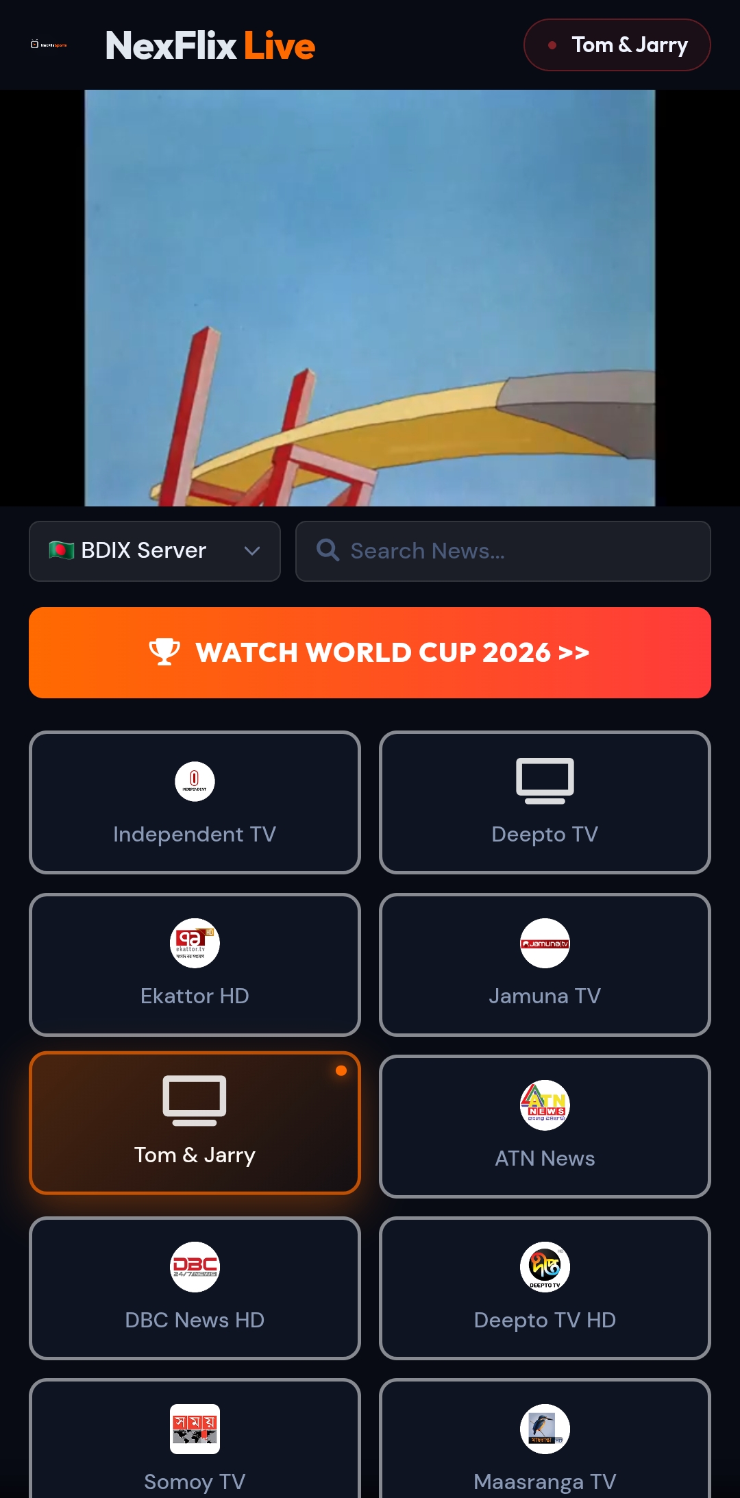 NexFlix Live screenshot 2
