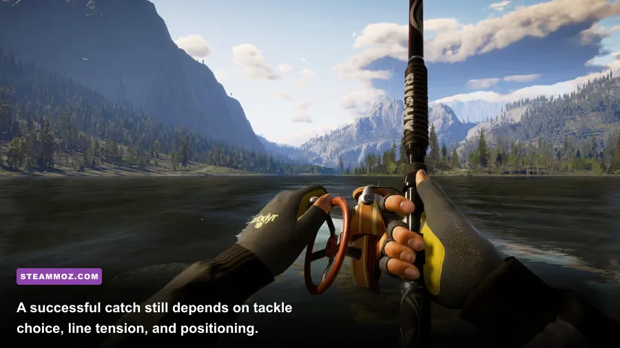 Fish catch close-up during Call of the Wild The Angler Japan Fishing Reserve gameplay