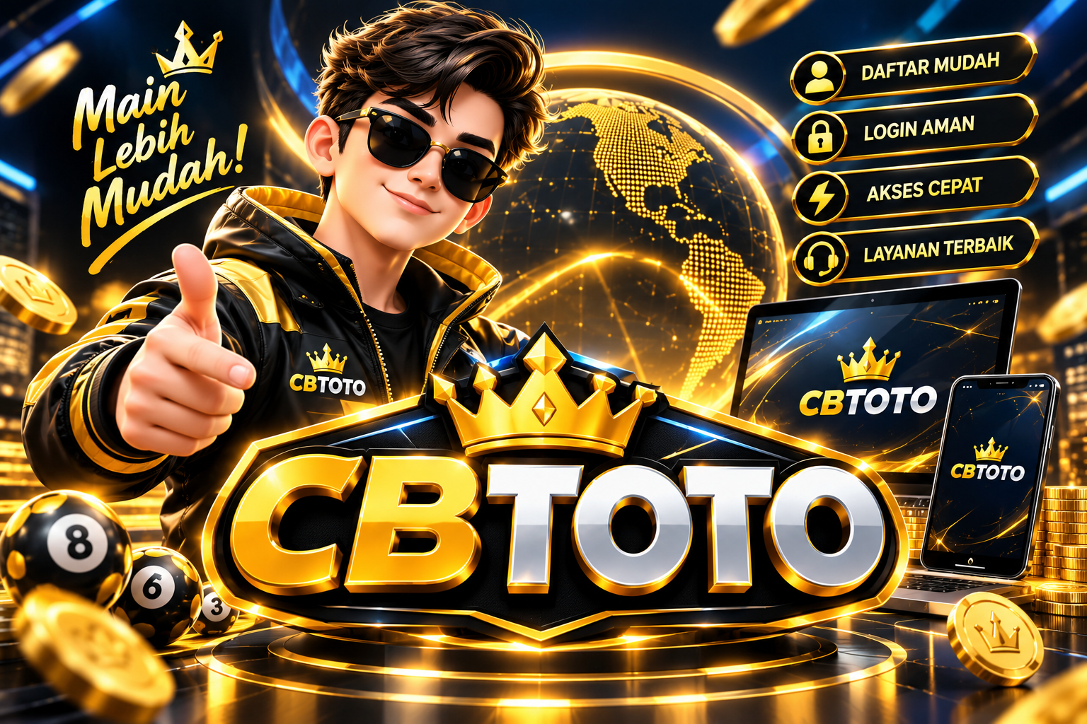 CBTOTO™ Front Black 