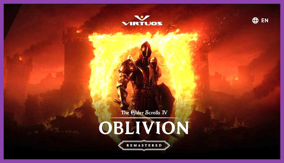 The Elder Scrolls IV Oblivion Remastered Cover Art